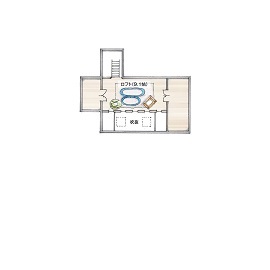 【トヨタホーム】西神中央展示場　市営地下鉄西神・山手線「西神中央」駅より徒歩15分の間取り図(3階)