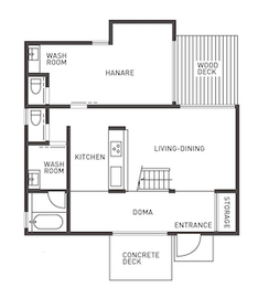 D'S STYLE（ディーズスタイル）加古川モデルハウスの間取り図(1階)