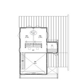 【竹並建設】伊勢崎モデルハウスの間取り図(2階)