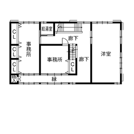 【千葉建設】大工の腕がわかる、菰野町で確認できる本格的な日本建築の展示場「モデルハウス」の間取り図(2階)