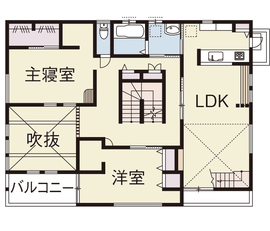 新・川崎展示場の間取り図(2階)