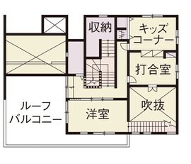 新・川崎展示場の間取り図(3階)