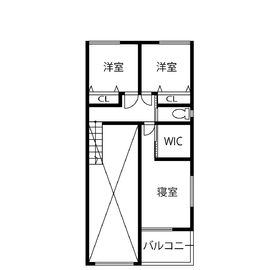 ルーフホーム／今泉モデルハウスの間取り図(2階)