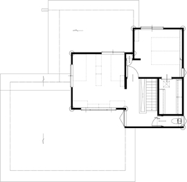 【アルスホーム・上越市下門前モデルハウス】光と風が包み、外と中の一体感を楽しむ上越モデルの家を見学の間取り図(2階)