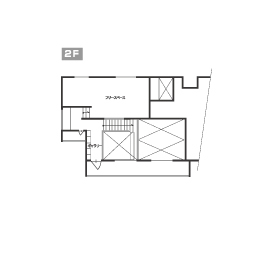 「家のどこでリラックスするか」まで考えた家。亀田モデルハウス「今のふたりの道標」の間取り図(2階)